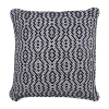 Lr Home Riss Geometric Square Throw Pillow In Black