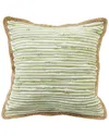 Lr Home Rodha Striped Throw Pillow In Green