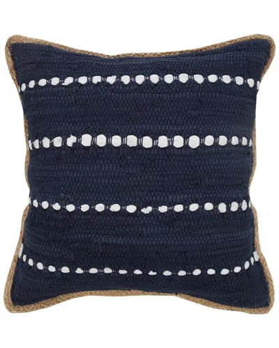 Lr Home Rodha Striped Throw Pillow In Navy