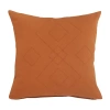 Lr Home Sachi Casual Square Throw Pillow In Orange