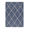 Lr Home Samantha Nautical Knot Indoor Outdoor Rectangular Area Rug In Blue