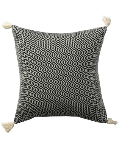Lr Home Sanjana Chevron Throw Pillow In Black