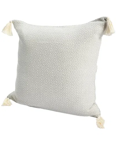 Lr Home Sanjana Chevron Throw Pillow In White