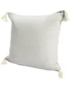 Lr Home Sanjana Chevron Throw Pillow In Gray