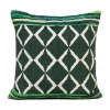 Lr Home Sara Geometric Square Throw Pillow In Green