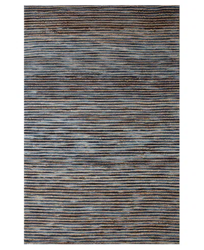 Lr Home Savannah Ash 5' X 7'9" Area Rug In Navy