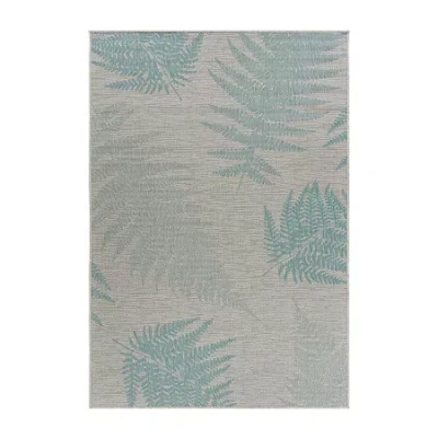 Lr Home Scarlett Fallen Fern Indoor Outdoor Rectangular Area Rug In Multi