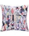 Lr Home Scarlett Modern Abstract Handmade Throw Pillow In Multicolor