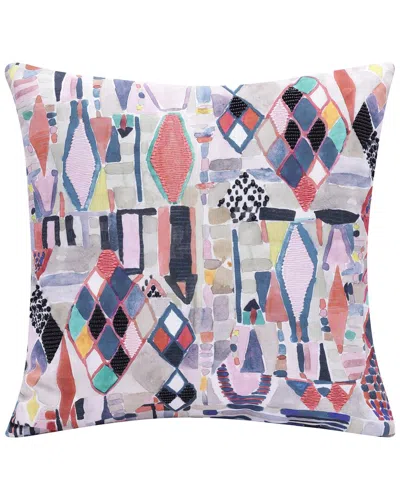LR HOME LR HOME SCARLETT MODERN ABSTRACT HANDMADE THROW PILLOW