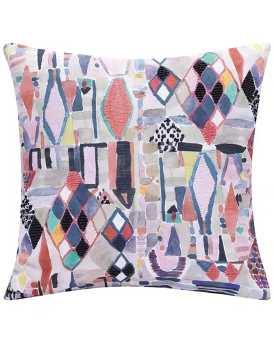 LR HOME LR HOME SCARLETT MODERN ABSTRACT HANDMADE THROW PILLOW