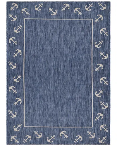 Lr Home Seaside Indoor/outdoor Rug In Blue