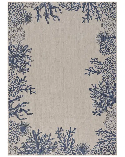Lr Home Seaside Indoor/outdoor Rug In White