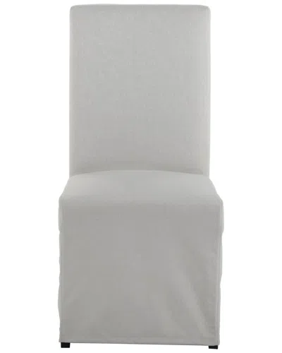 Lr Home Set Of 2 Rimond Solid Upholstered Dining Chairs In Gray