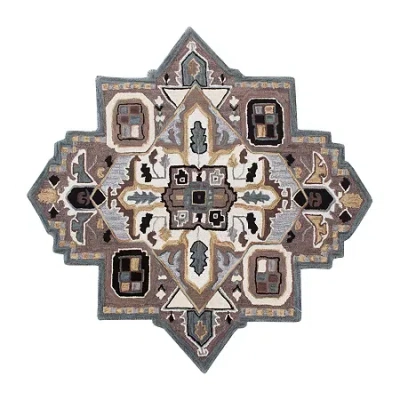 Lr Home Shena Day Geometric Hand Tufted Indoor Star Area Rug In Multi