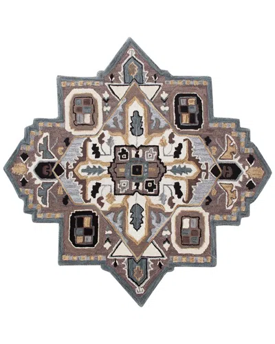 Lr Home Shena Hand-tufted Southwestern Area Rug In Brown