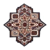 Lr Home Shena Iris Geometric Hand Tufted Indoor Star Area Rug In Brown