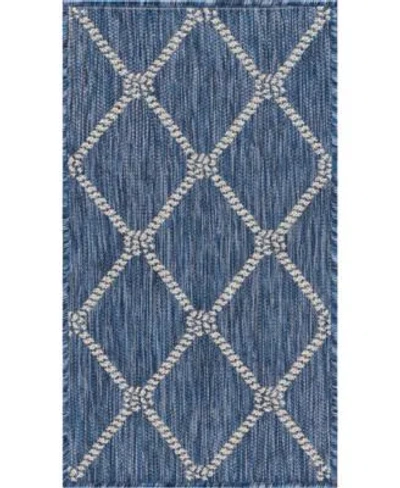 Lr Home Shoreline Srl81875 Area Rug In Blue