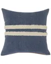 Lr Home Sindy Double Center Striped Throw Pillow In Blue
