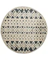 Lr Home Sinuous Modern Rug In Multi