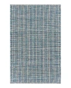 Lr Home Spectre Caly Area Rug, 7'9 X 9'9 In Blue/ivory