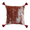 Lr Home Square Throw Pillow In Red