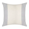 Lr Home Sundry Strip Square Throw Pillow In Blue