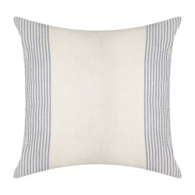 Lr Home Sundry Strip Square Throw Pillow In Blue