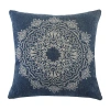 Lr Home Sunny Casual Square Throw Pillow In Blue