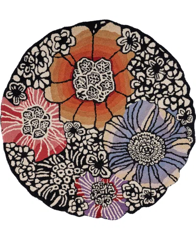 Lr Home Sweet Sinuo54106 6' X 6' Round Area Rug In Multi