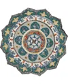 Lr Home Sweet Sinuo-109 6' X 6' Round Area Rug In Green