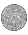 Lr Home Sweet Sinuo-152 6' X 6' Round Area Rug In Multi