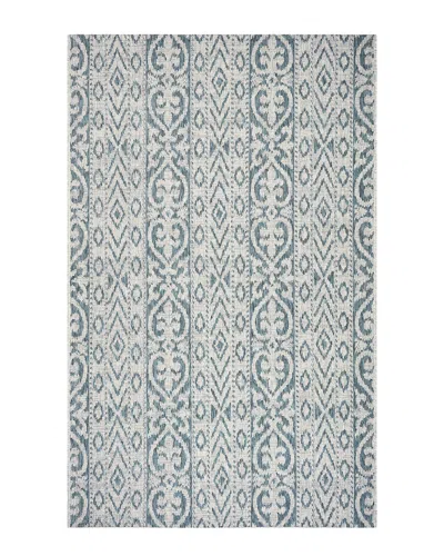 Lr Home Sylvestra Geometric Indoor/outdoor Area Rug In Blue