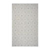 Lr Home Sylvestra Minimal Diamonds Indoor Outdoor Rectangular Area Rug In White