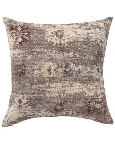 Lr Home Throw Pillow 18 X 18 In Brown