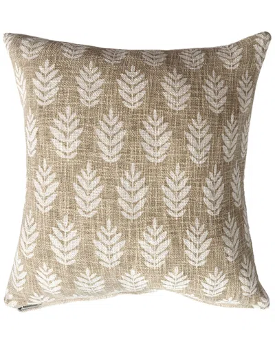 Lr Home Throw Pillow 20 X 20 In Brown