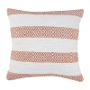 Lr Home Ton Geometric Square Throw Pillow In White