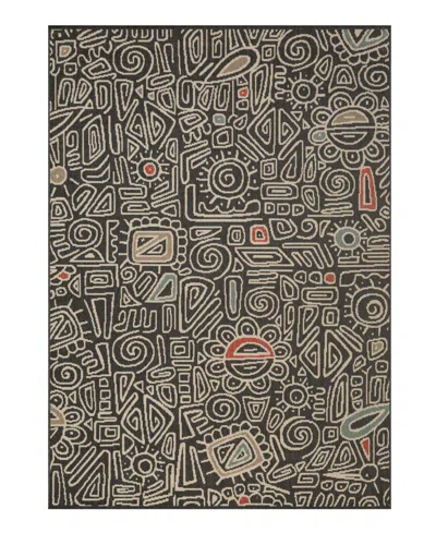 Lr Home Trixie 5'x7' Area Rug In Black