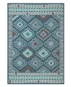 Lr Home Trixie 5'x7' Area Rug In Navy,ivory