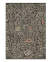 Lr Home Trixie 8'x9'9" Area Rug In Black