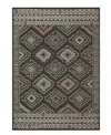 Lr Home Trixie 8'x9'9" Outdoor Area Rug In Black