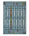 Lr Home Trixie 8'x9'9" Area Rug In Ivory,navy