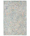 Lr Home Varana Varna-92a 7'9" X 9'9" Area Rug In Blue,ivory