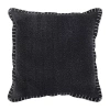 Lr Home Vinay Solid Square Throw Pillow In Black