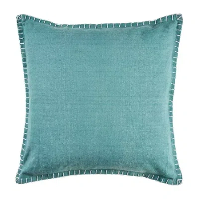 Lr Home Vishal Square Throw Pillow In Blue