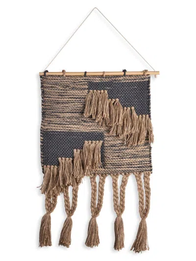 Lr Home Kids' Wandah Fringed Wall Hanging In Brown