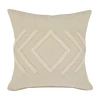 Lr Home Wil Geometric Square Throw Pillow In White