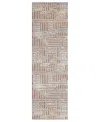 Lr Home Willa Vis-1 2'2"x7' Runner Area Rug In Beige,rust