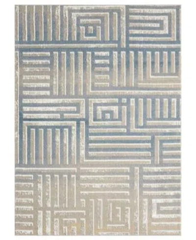 Lr Home Willa Vis 647 Rug Collection In Beige,blue