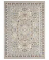 Lr Home Willa Vis-643 5'3"x7' Area Rug In Beige,rust