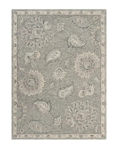 Lr Home Winn Traditional Paisley Handmade Wool Area Rug In Gray